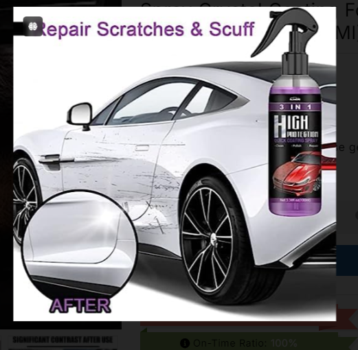 3in1 High Protection Quick Car Ceramic Coating Spray