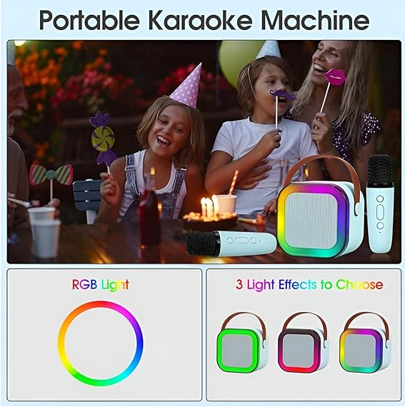 Echo Party Mini Speaker with Wireless Mic