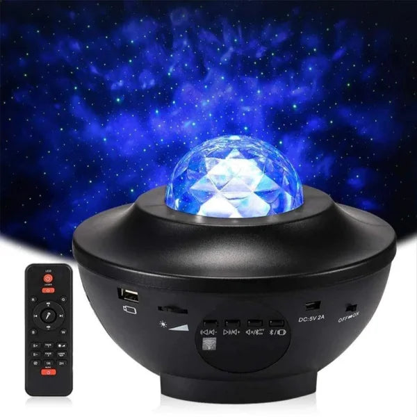 Galaxy Projector with Bluetooth Speaker – 2 In 1